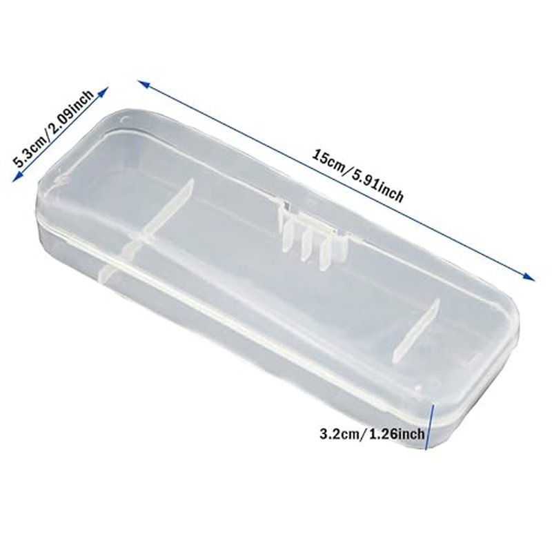 3 Pack Men's Razor Razor Travel Case Portable Women's Razor Carrying Case Box Protector Organizer for Travel Men's Razor Blade Refills Cartridges Handle Hydro Sensitive Disposable Razors