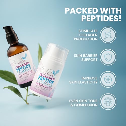 Collagen Peptide Serum & Collagen Peptide Moisturizer Bundle