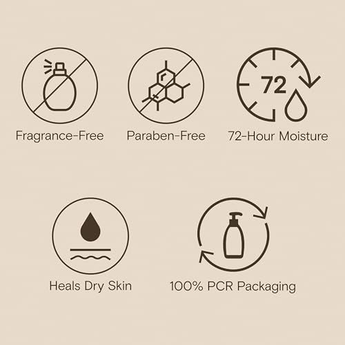 Aveeno Skin Relief Overnight Intense Moisture Cream with Triple Oat Complex & Natural Shea Butter, Therapeutic Dimethicone Skin Protectant for Dry Itchy Relief, Fragrance-Free, 7.3 oz, 3 Pack