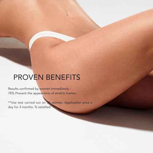 Lierac Phytolastil Pregnancy Stretch Mark Prevention Cream Gel - Hydrates, Stretch Mark Cream & Soothes Skin on Stomach, Belly, Bust & Buttocks, Non-Scented & Suitable for All Skin Types - 400ml