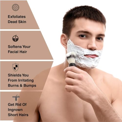100% Pure Badger Shaving Brush Engineered to Deliver The Best Shave of Your Life. No Matter What Method You use, Safety Razor, Double Edge Razor, Staight Razor or Shaving Razor,. ¡¦