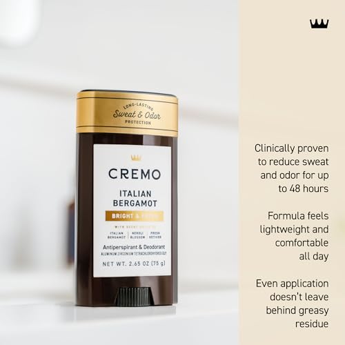 Cremo Italian Bergamot Men's Cologne Gift Set – 3-Piece