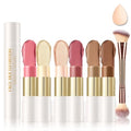 6-in-1 Cream Contour & Highlighter Stick Makeup Kit