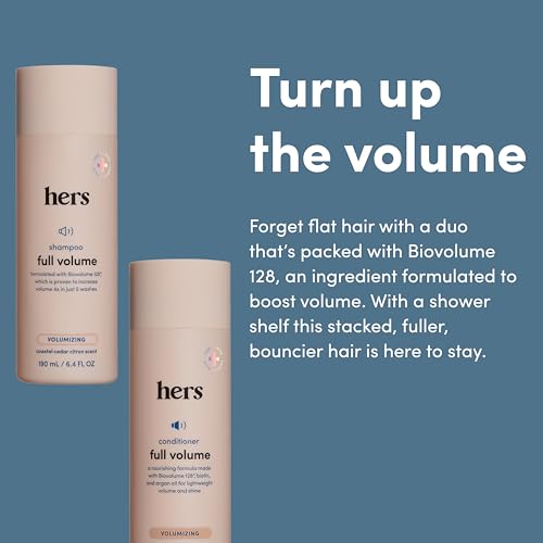 hers Full Volume Shampoo & Conditioner Set - 6.4 Fl Oz