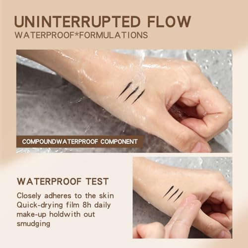 MooGlamor 12-Piece Black Waterproof Gel Eyeliner Pencil Set