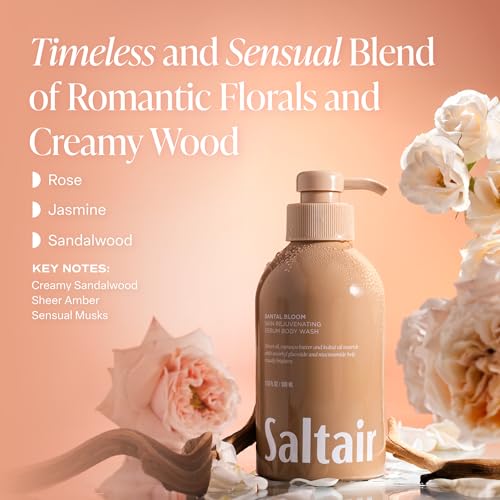 Saltair Santal Bloom Body Wash 2-Pack – Moisturizing Shower Gel