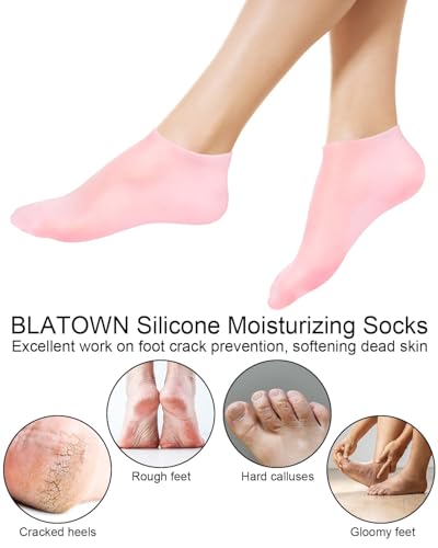 Silicone Moisturizing Glove & Socks Set - Spa Pedicure Care