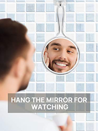 OMIRO Double-Sided 1X/3X Hand Mirror, 6-Pack, Clear (6pcs)