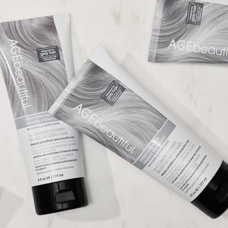 AGE Beautiful Deep Conditioning Hair Mask for Gray & Coarse Hair