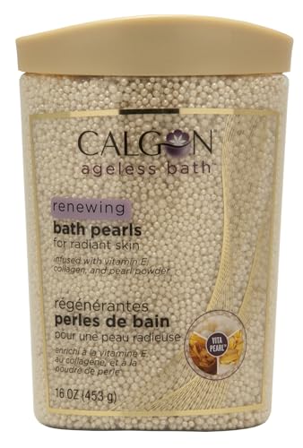 Calgon Ageless Renewing Pearls Bath Soak 16 oz