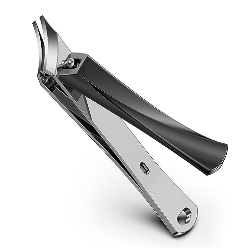 Ingrown Nail Clipper with Slant Curved Blade for Thick Toenails