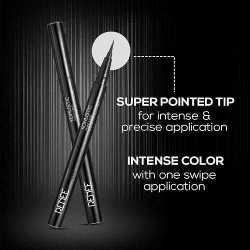 RENEE Pointy End Eyeliner - Waterproof Black Liquid Liner