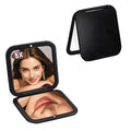 Compact 5X Magnifying Makeup Mirror for Purse - Portable & Slim