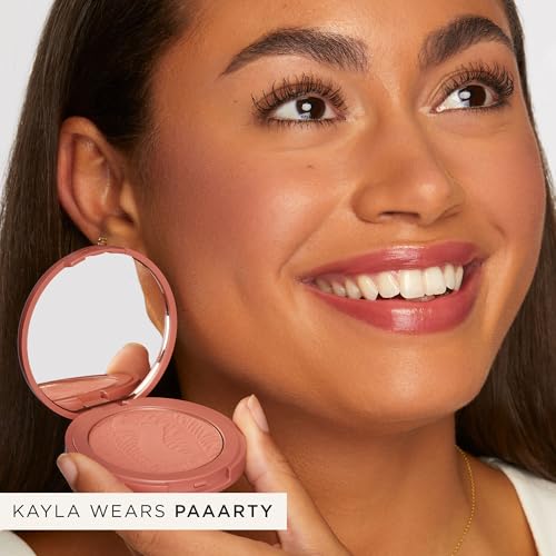 Tarte Amazonian Clay 12-hour Blush ? Mineral Pigment Sheer Blush With Vitamin E & Olive Oil for Lightweight Longwear & Buildable Coverage, Vegan & Cruelty Free