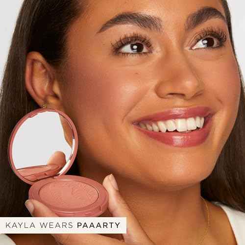 Tarte Amazonian Clay 12-hour Blush ? Mineral Pigment Sheer Blush With Vitamin E & Olive Oil for Lightweight Longwear & Buildable Coverage, Vegan & Cruelty Free