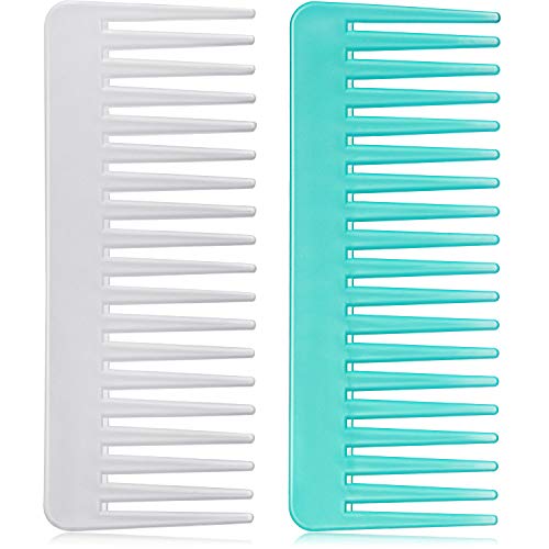 Wide Tooth Detangling Comb for Curly & Wet Hair