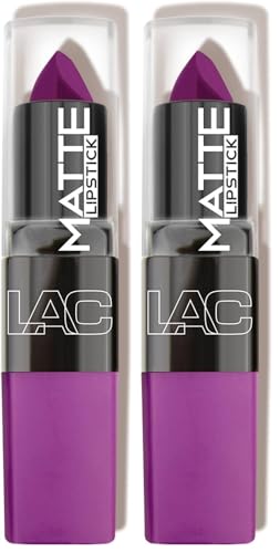 L.A. COLORS Matte Lipstick Entice CML469 (Pack of 2)