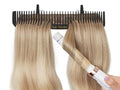 Hair Works Ultra Hair Extension Holder - Wide Weft & Bundle Storage, Strong Suction, Black