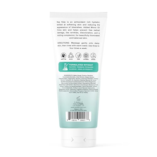 Exfoliating Face Scrub with Monoi Oil & Sea Kelp | Vegan