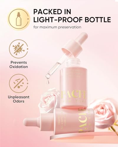 Pacfe Velour Rosa Natural Nail & Cuticle Oil for Dry Damaged Nails - 1 fl oz