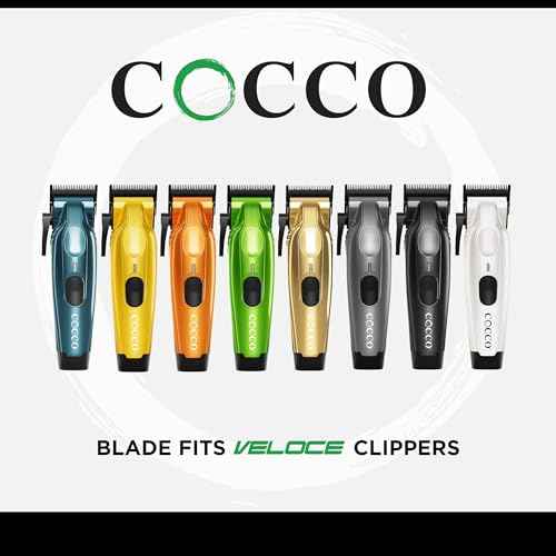 COCCO Digital Gap Graphene F1 Taper Fade Clipper Blade, ADGF1-G Replacement Blade Designed for Hyper Veloce Pro, Veloce Pro and Pro BLDC Clippers