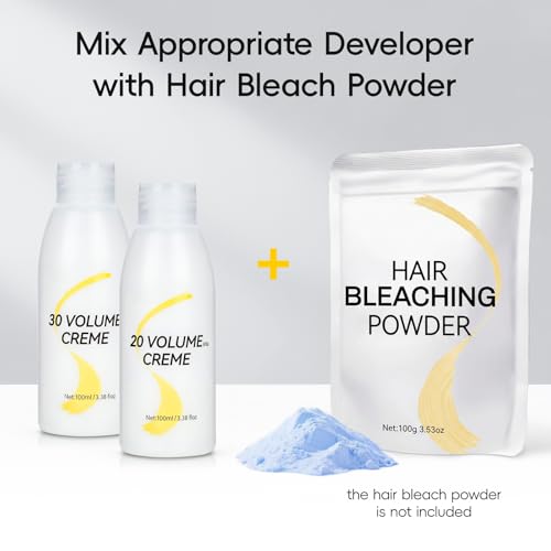 20 Volume Cream Hair Developer, 100ml - Professional Salon & Home Use