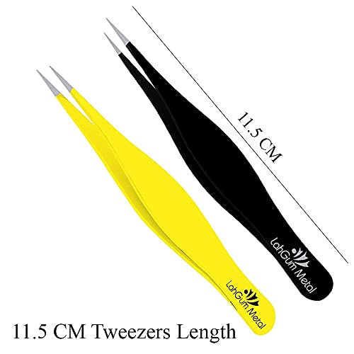 Precision Pointed Tweezers for Ingrown Hair & Eyebrows