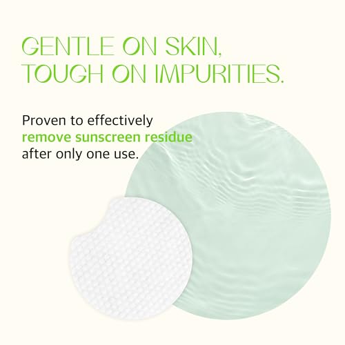 REAL VEGAN QUICK CLEANSING PAD ? Gentle Makeup Remover, Deep Pore Cleansing, Soothing & Moisturizing Formula, Hypoallergenic, Ideal for Sensitive Skin ? 50counts