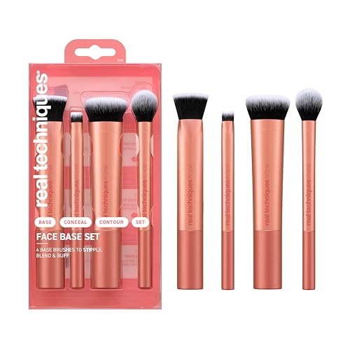 Real Techniques Face Base 4-Piece Makeup Brush Set