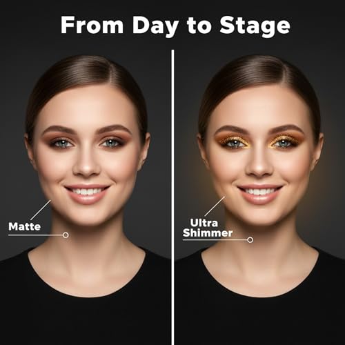 Champagne Gold Shimmer Liquid Eyeshadow – Waterproof Longwear