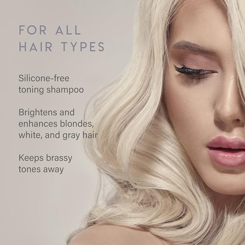 ALURAM Coconut Water Purple Shampoo for Blonde & Color-Treated Hair