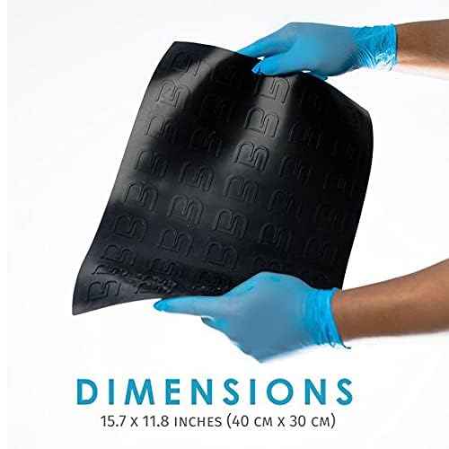 L3 Silicone Mat - Comfortable and Durable Non-Slip - Protects Against Scratches and Scuffs - Great for Barber and Hair Stylist Working Spaces (3 Pack)