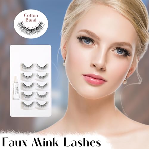Profusion Cosmetics 3D Faux Mink False Lashes Set