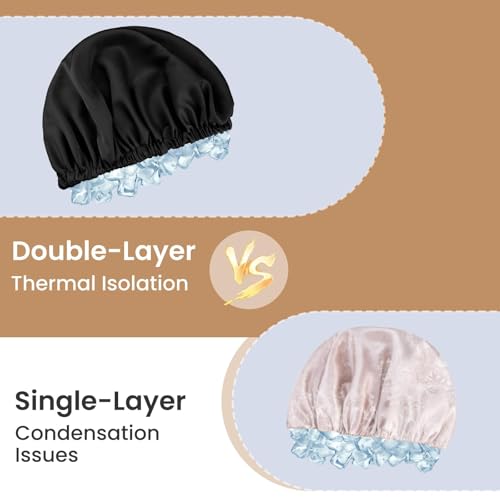 Adjustable Silk-Satin Hair Bonnet for Sleeping – Anti-Frizz Curl Protection