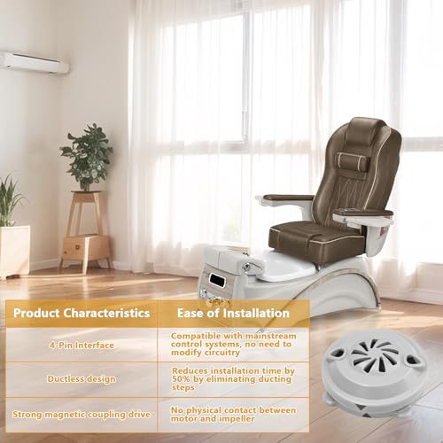 Magnetic Jet Head Motor Replacement for LURACO Pedicure Spa