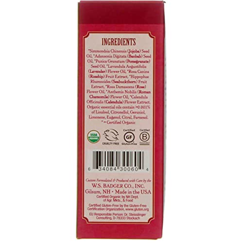 Damascus Rose Face Oil for Dry & Delicate Skin - 2 Pack, 1 fl oz