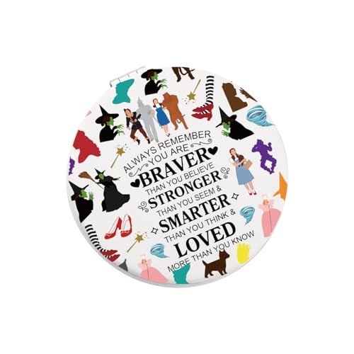 WSNANG Movie-Inspired Portable Compact Makeup Mirror - Gift for Fans