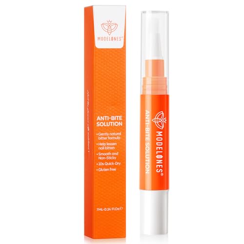 Modelones Anti Nail Biting Polish & Bitter Thumb Sucking Deterrent, 0.48 fl oz