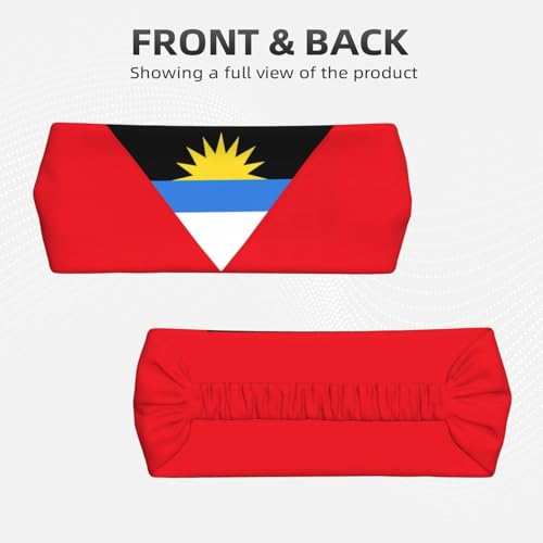 Patriotic Flag Headband for Sports - Moisture Wicking Sweatband