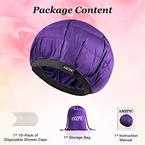 Cordless Microwavable Heat Cap for Deep Hair Conditioning