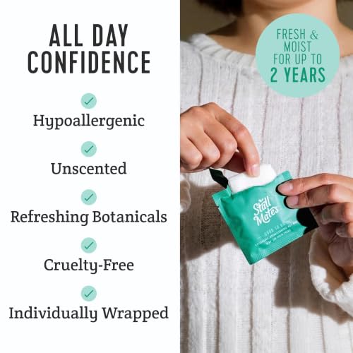 Stall Mates Flushable Wipes - 30 Travel Singles, Unscented
