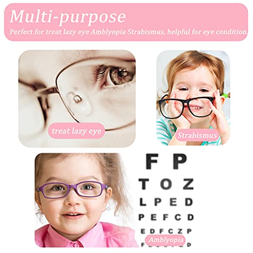 Kids Eye Patches for Glasses - 4 Pack Lazy Eye Treatment