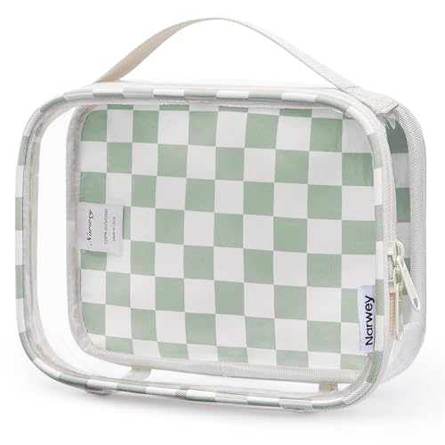 Narwey TSA Approved Clear Toiletry Bag for Travel