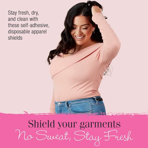 Disposable Underarm Sweat Pads | 10 Count Moisture-Wicking Shields