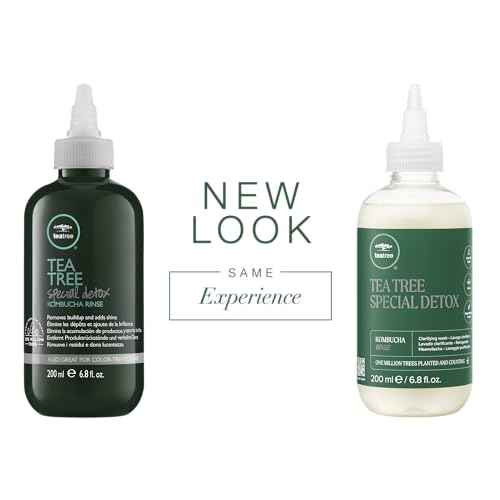 Tea Tree Special Detox Kombucha Rinse, Removes Buildup, Adds Shine, For All Hair Types