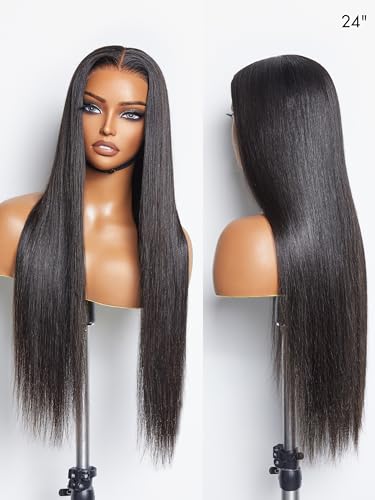 LUVME HAIR 26'' Straight Lace Front Wig 13x4 Glueless Human Hair