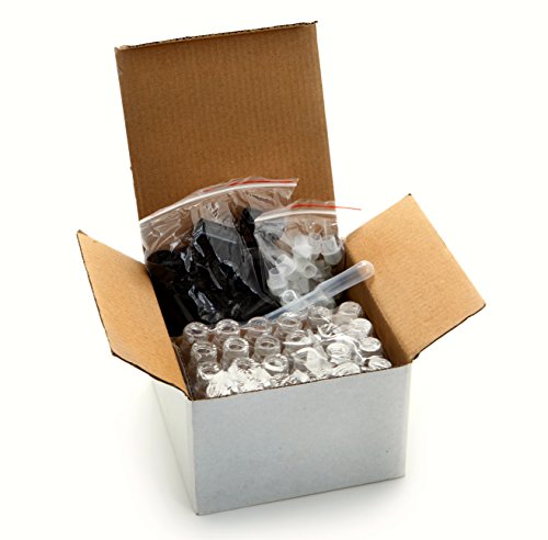 Vivaplex 24-Pack 10ml Clear Glass Roll-On Bottles