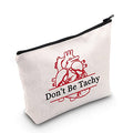 MNIGIU Nurse Cosmetic Bag, Polyester, Water Resistant, 10.2x7.9x0.6 inches, 59g, Funny Cardiology Design, Toiletry Bag, Makeup Bag, Travel Organizer