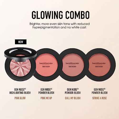 bareMinerals Gen Nude Highlighting Blush, Pink Glow