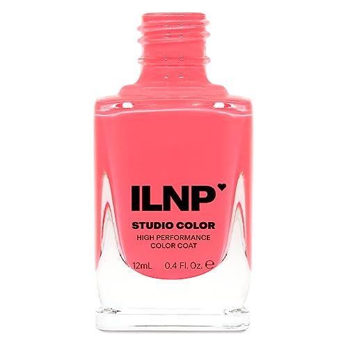 ILNP Summer Warm Neon Coral Pink Nail Polish